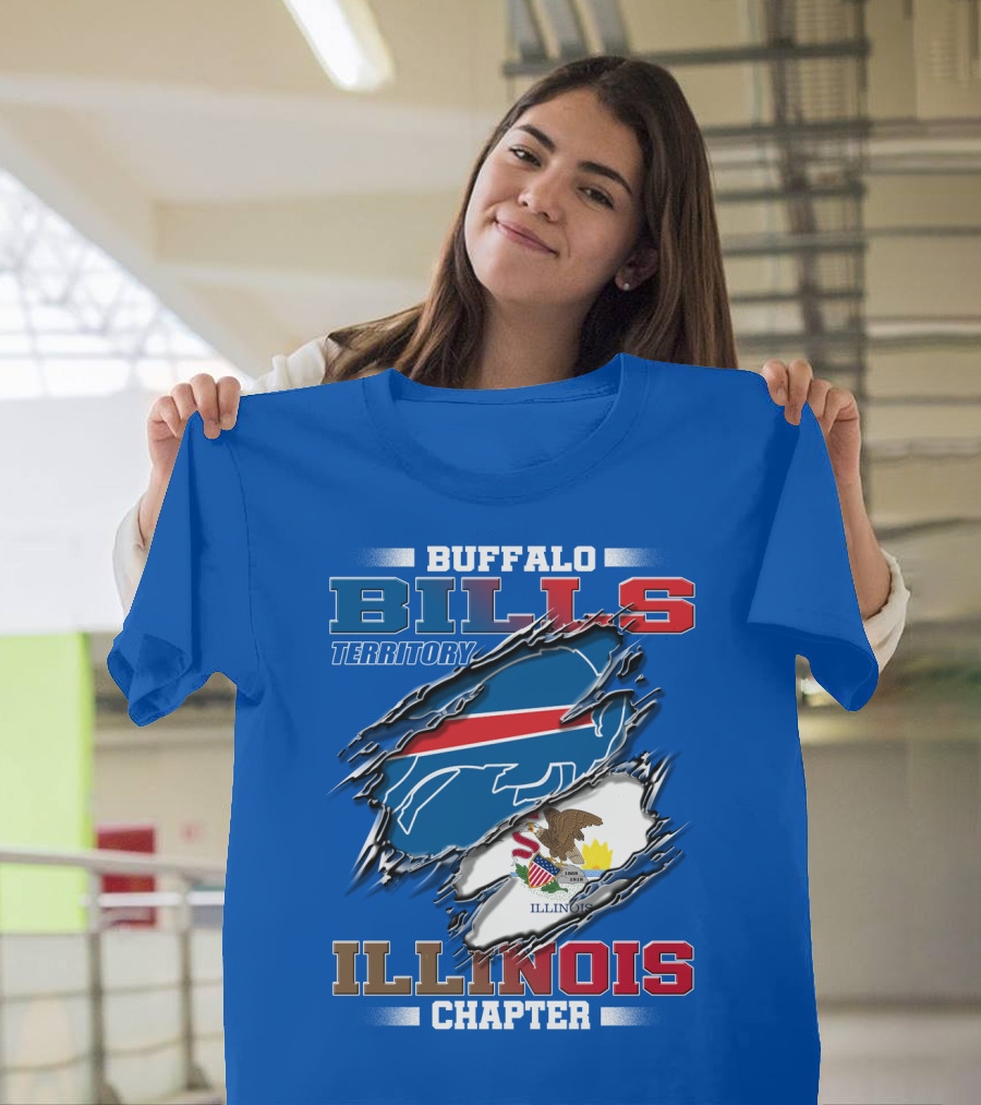 Buffalo Bills Territory Illinois Chapter T-Shirt