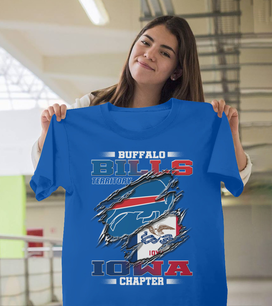 Buffalo Bills Territory Iowa Chapter T-Shirt