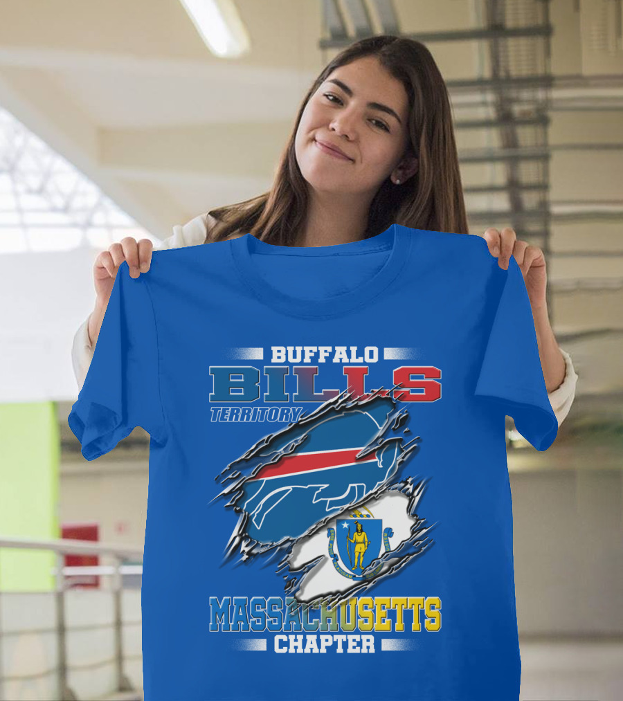 BUFFALO BILLS TERRITORY MASSACHUSETTS CHAPTER T-Shirt