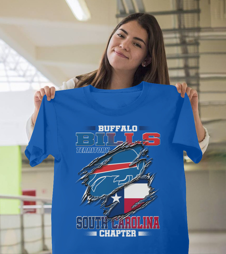 Buffalo Bills Territory South Carolina Chapter T-Shirt