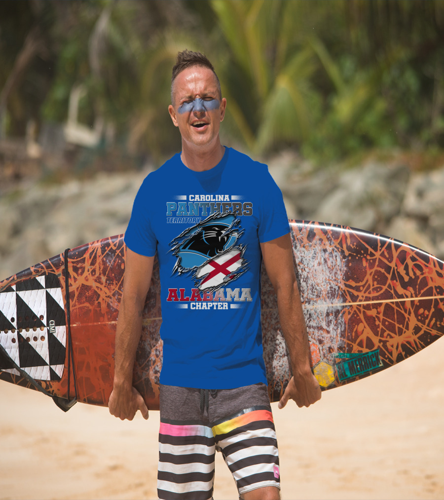 Carolina Panthers Territory Alabama Chapter T-Shirt