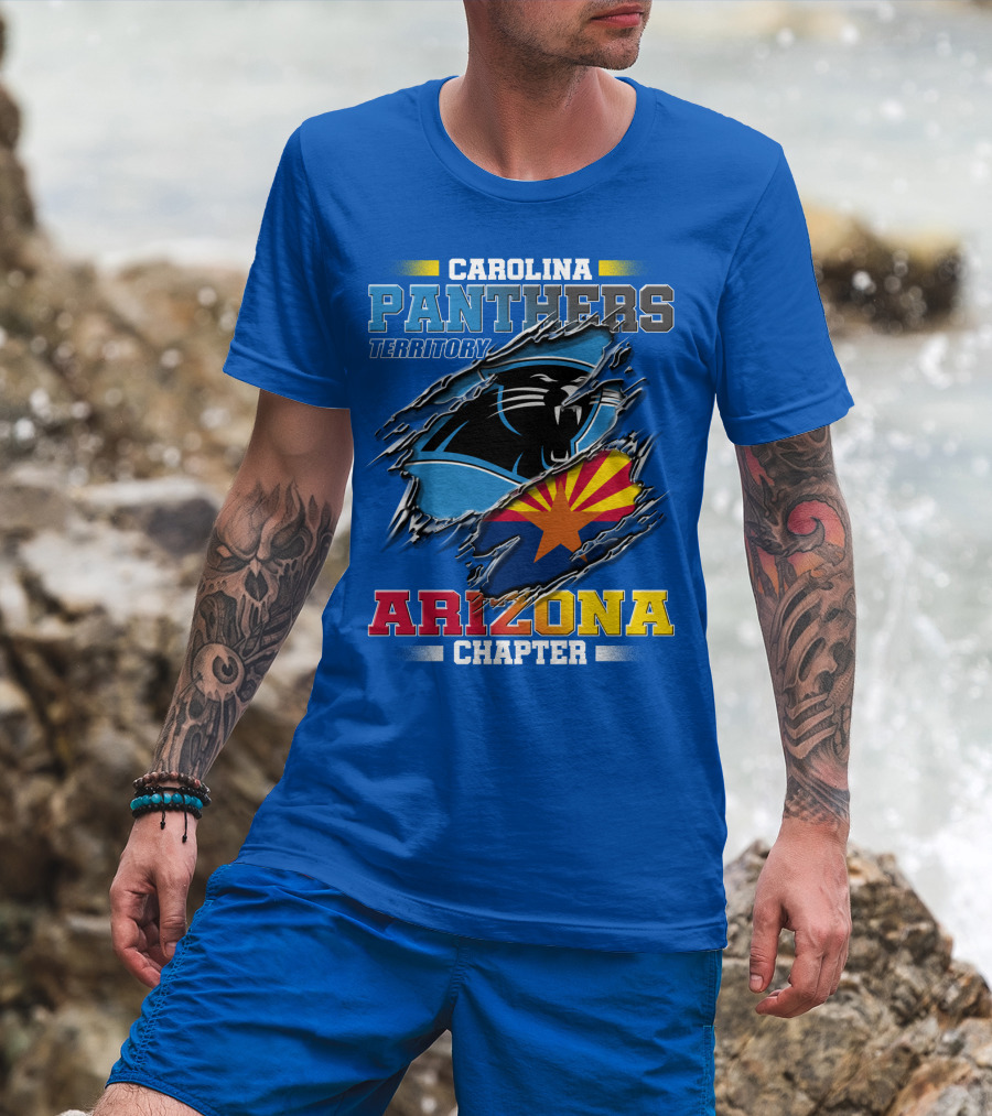 Carolina Panthers Territory Arizona Chapter T-Shirt