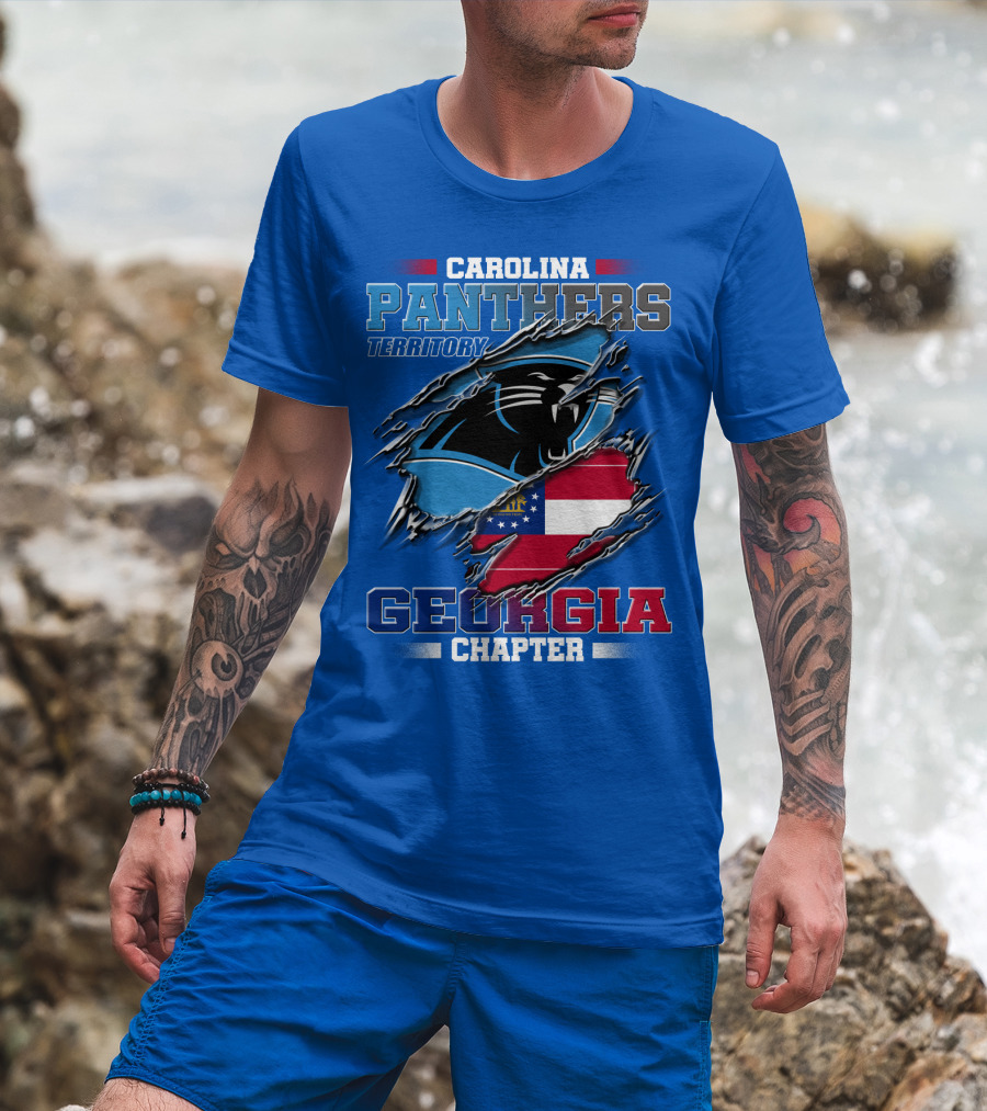 Carolina Panthers Territory Georgia Chapter T-Shirt
