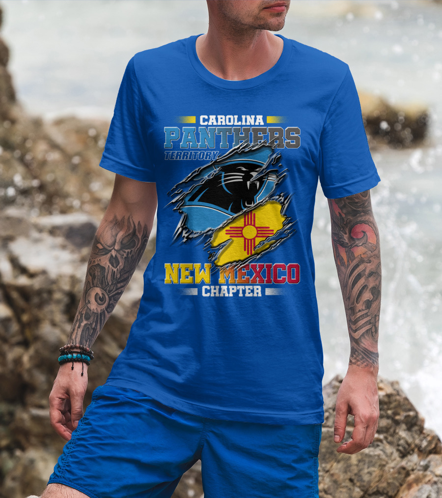 Carolina Panthers Territory New Mexico Chapter T-Shirt