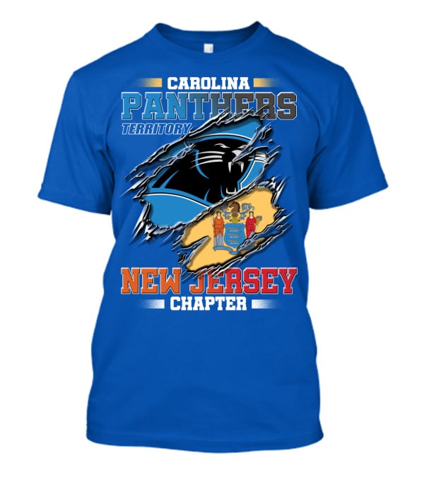 Carolina Panthers Territory New Jersey Chapter T-Shirt