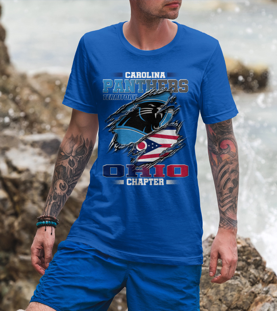 Carolina Panthers Territory Ohio Chapter T-Shirt