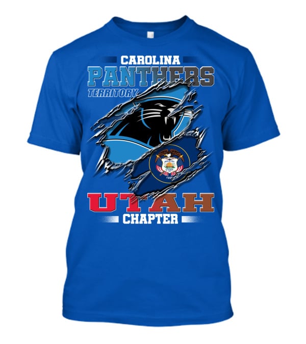 Carolina Panthers Territory Utah Chapter T-Shirt