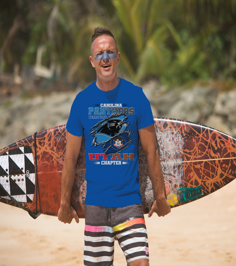 Carolina Panthers Territory Utah Chapter T-Shirt