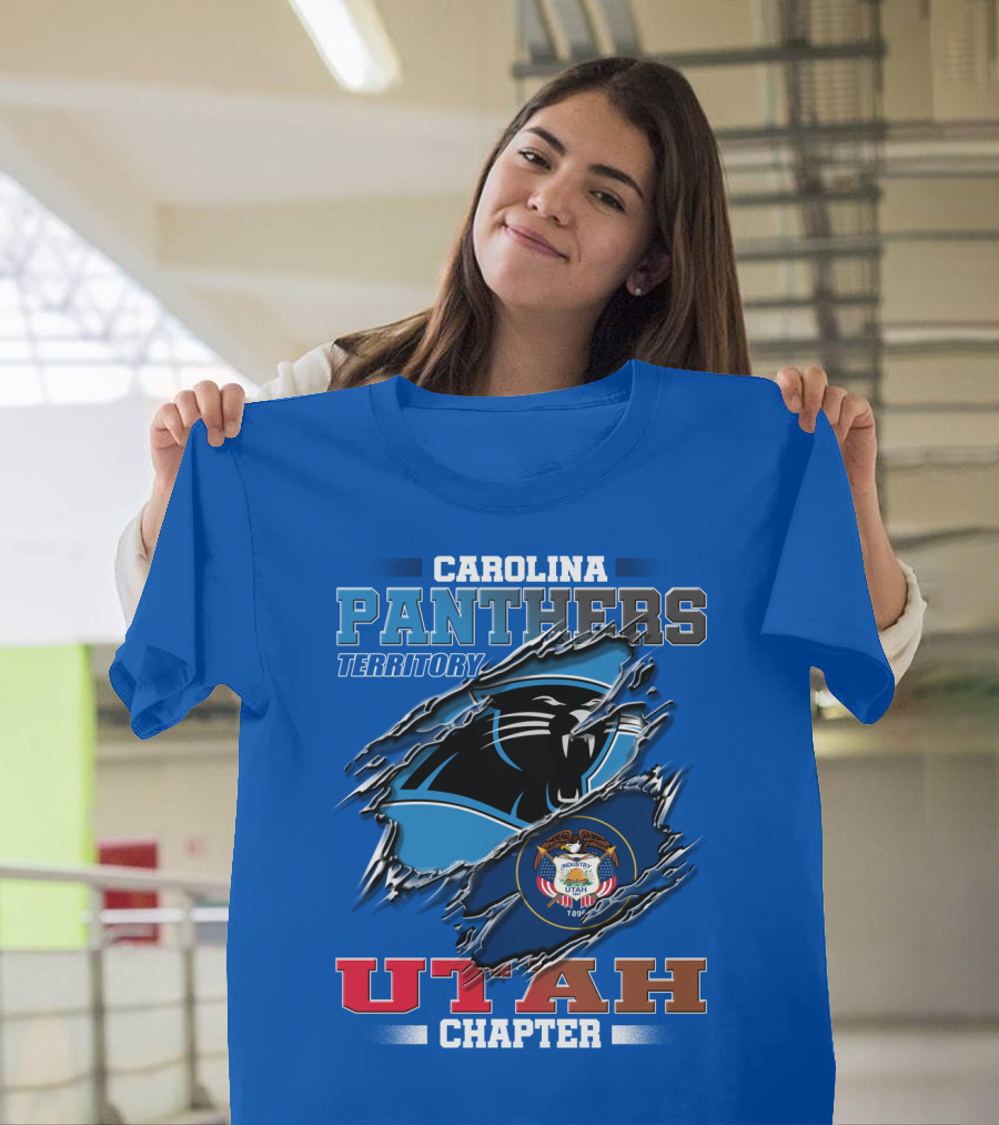 Carolina Panthers Territory Utah Chapter T-Shirt