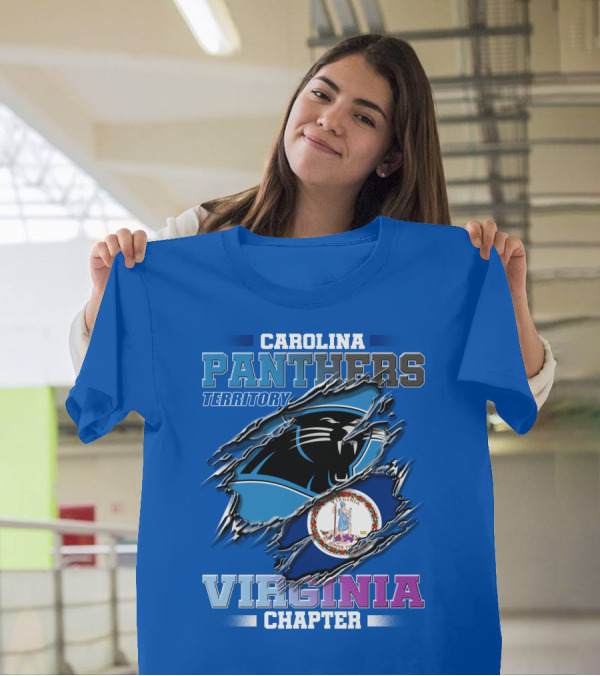 CAROLINA PANTHERS TERRITORY VIRGINIA CHAPTER T-Shirt
