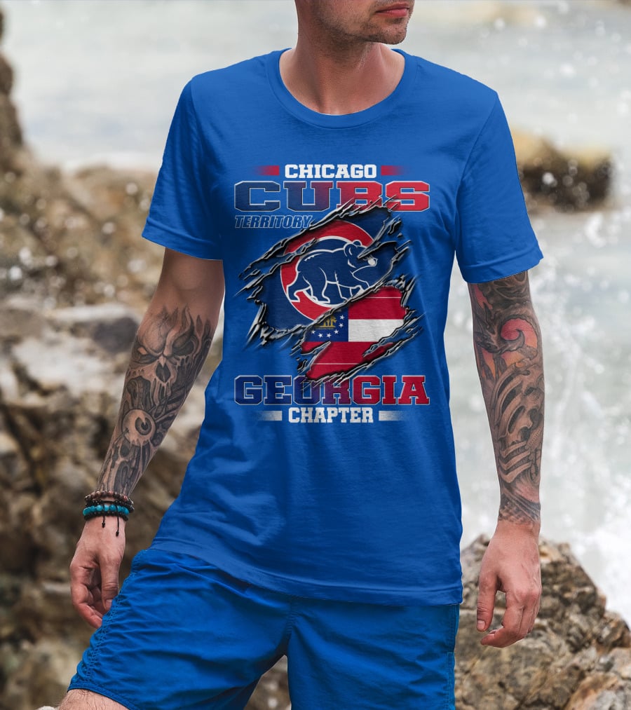 Chicago Cubs Territory Georgia Chapter T-Shirt