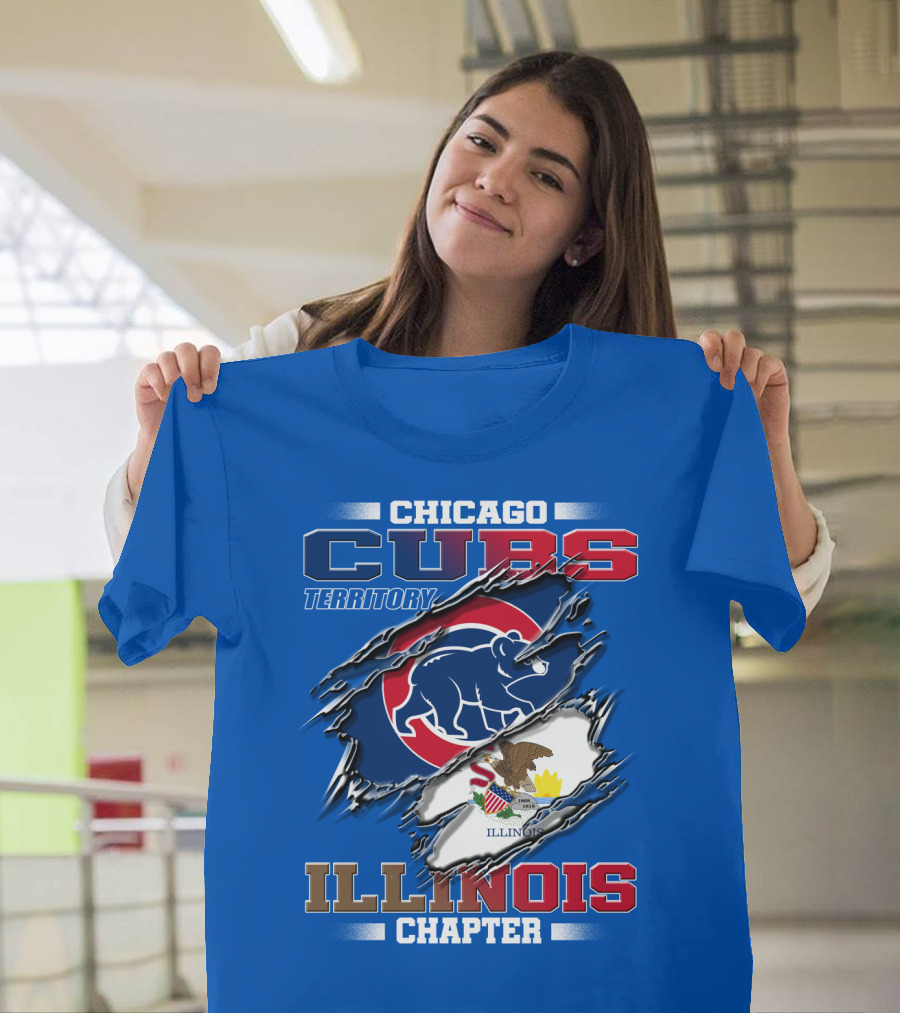Chicago Cubs Territory Illinois Chapter T-Shirt