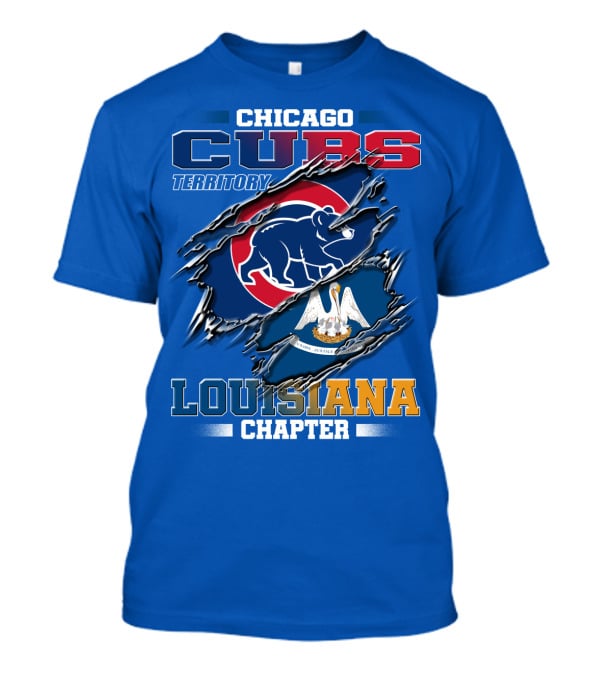 Chicago Cubs Territory Louisiana Chapter T-Shirt