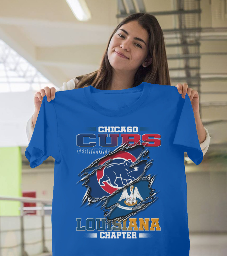 Chicago Cubs Territory Louisiana Chapter T-Shirt