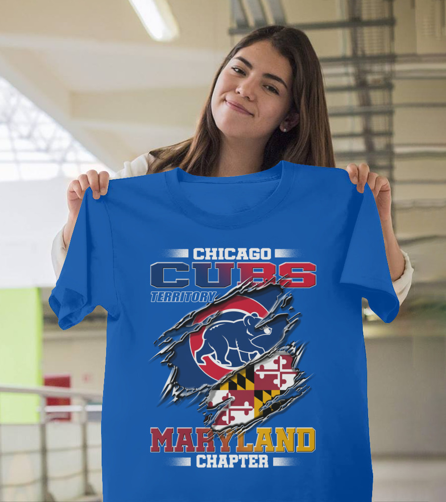 Chicago Cubs Territory Maryland Chapter T-Shirt