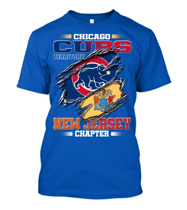 Chicago Cubs Territory New Jersey Chapter T-Shirt