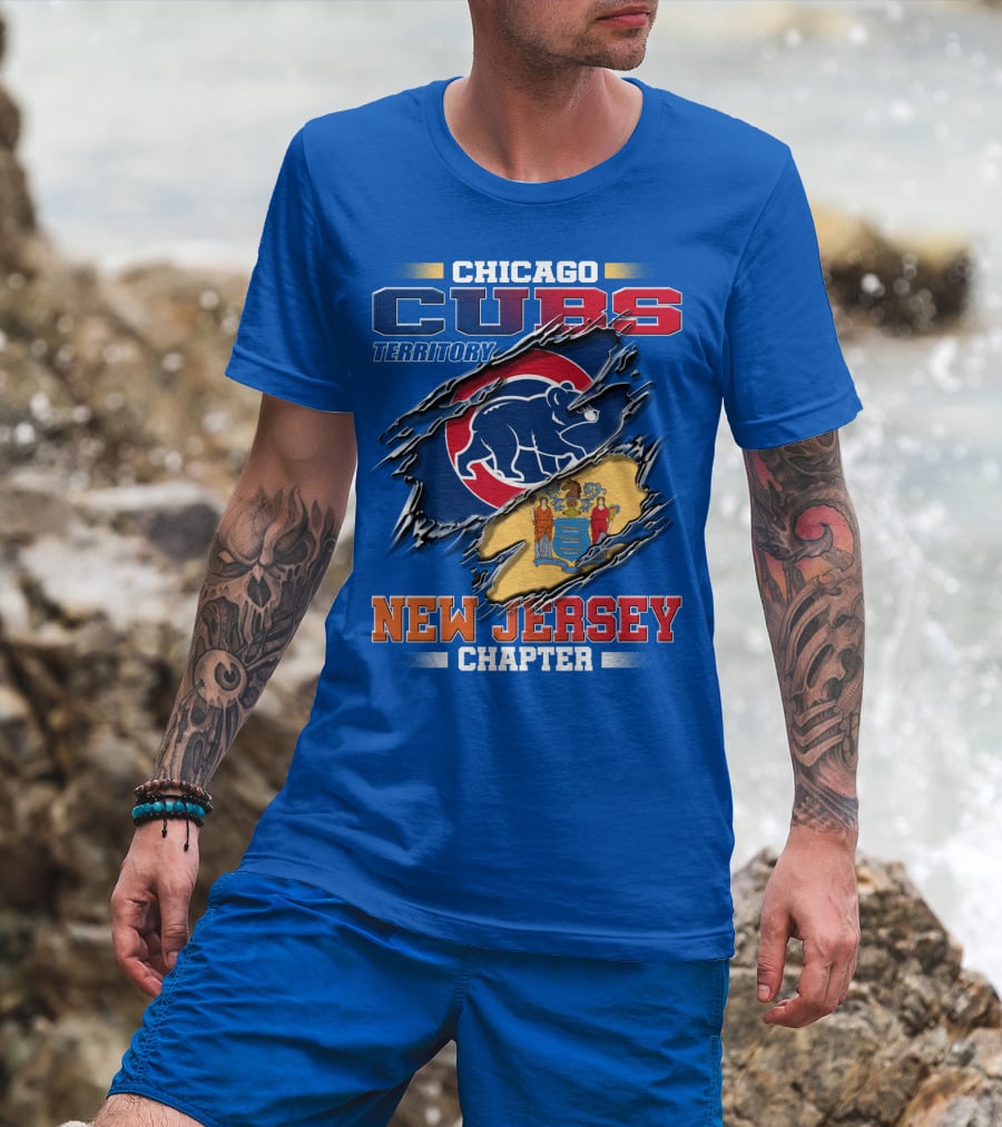 Chicago Cubs Territory New Jersey Chapter T-Shirt