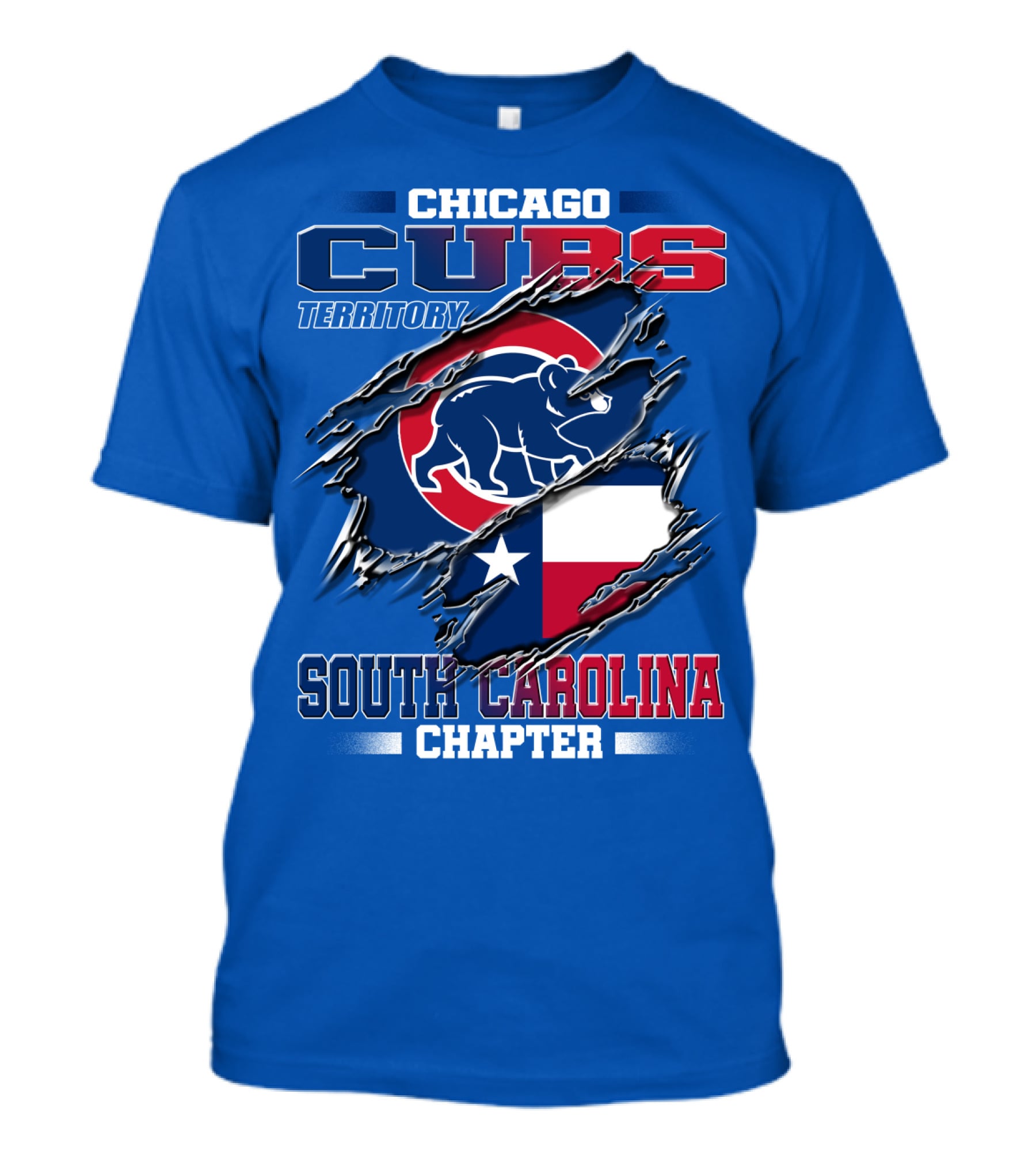 Chicago Cubs Territory South Carolina Chapter T-Shirt