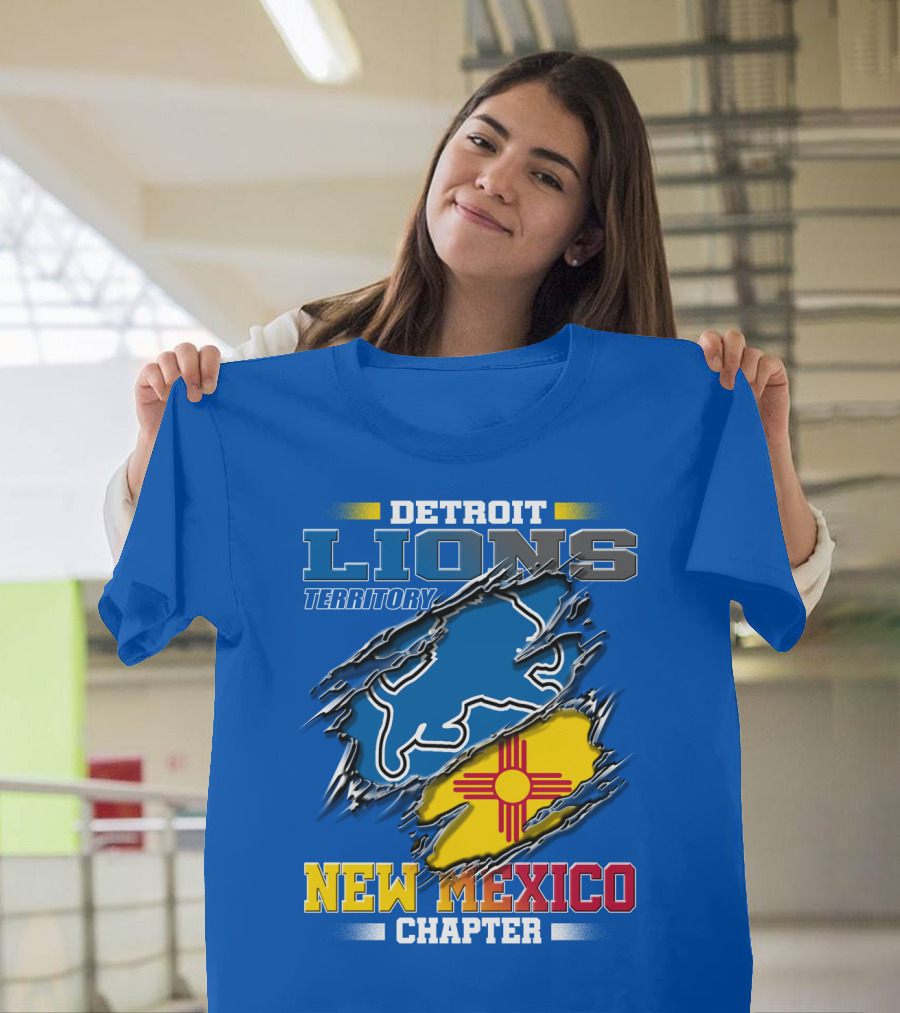 Detroit Lions Territory New Mexico Chapter T-Shirt