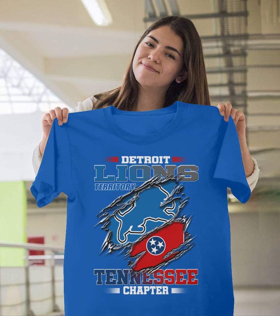 Detroit Lions Territory Tennessee Chapter T-Shirt