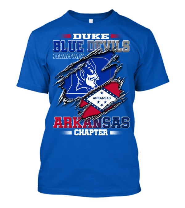 Duke Blue Devils Territory Arkansas Chapter T-Shirt