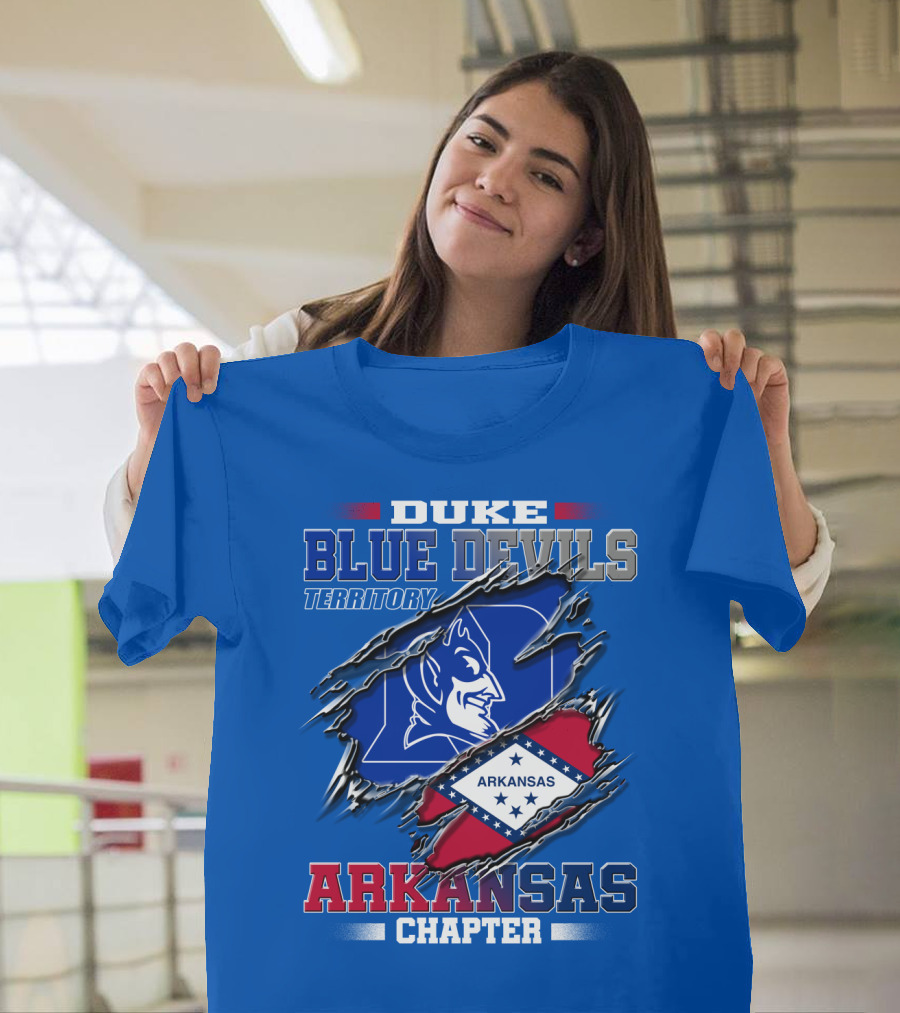 Duke Blue Devils Territory Arkansas Chapter T-Shirt