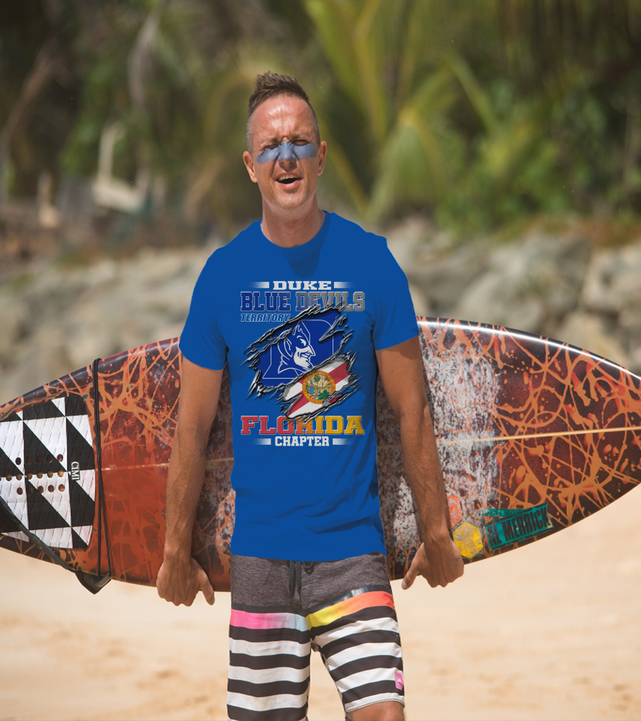 Duke Blue Devils Territory Florida Chapter T-Shirt