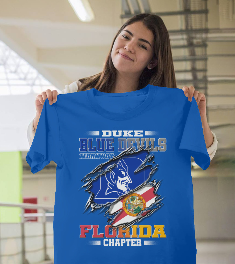 DUKE BLUE DEVILS TERRITORY FLORIDA CHAPTER T-Shirt