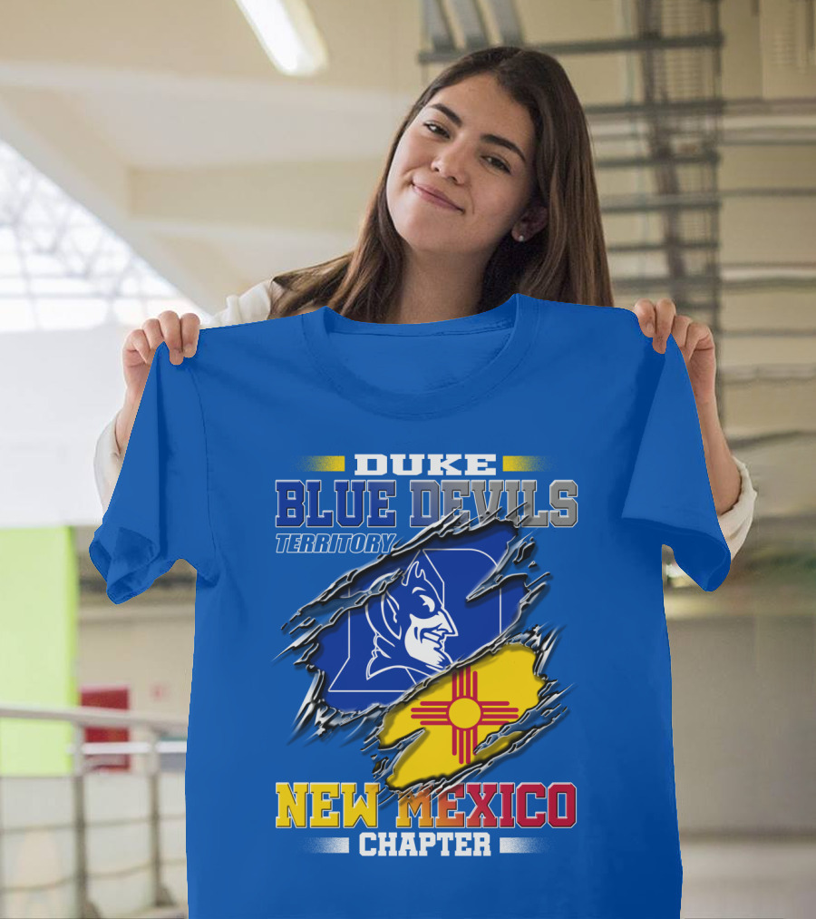 Duke Blue Devils Territory New Mexico Chapter T-Shirt