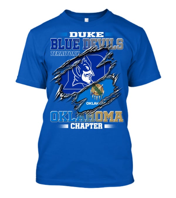 Duke Blue Devils Territory Oklahoma Chapter T-Shirt