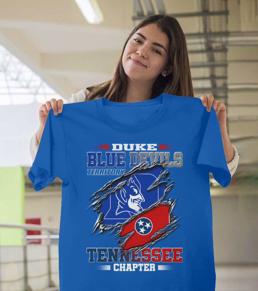 Duke Blue Devils Territory Tennessee Chapter T-Shirt