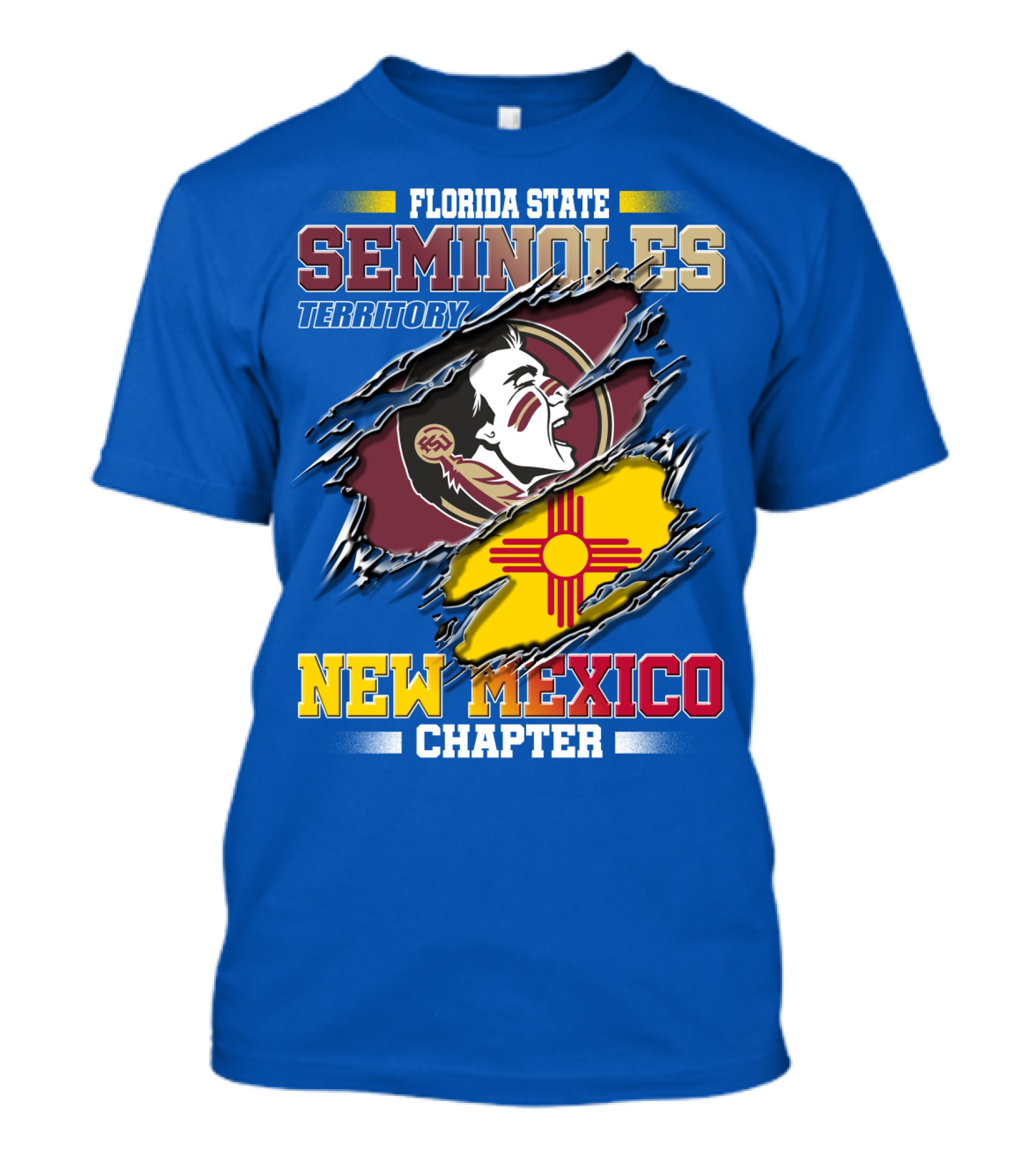Florida State Seminoles Territory New Mexico Chapter T-Shirt