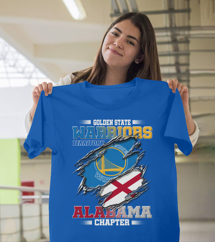 Golden State Warriors Territory Alabama Chapter T-Shirt