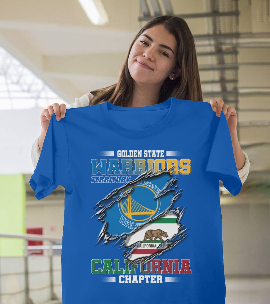 Golden State Warriors Territory California Chapter T-Shirt