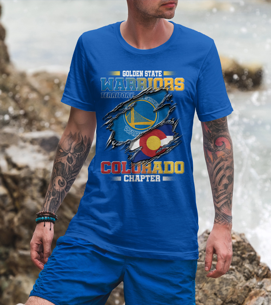 Golden State Warriors Territory Colorado Chapter T-Shirt