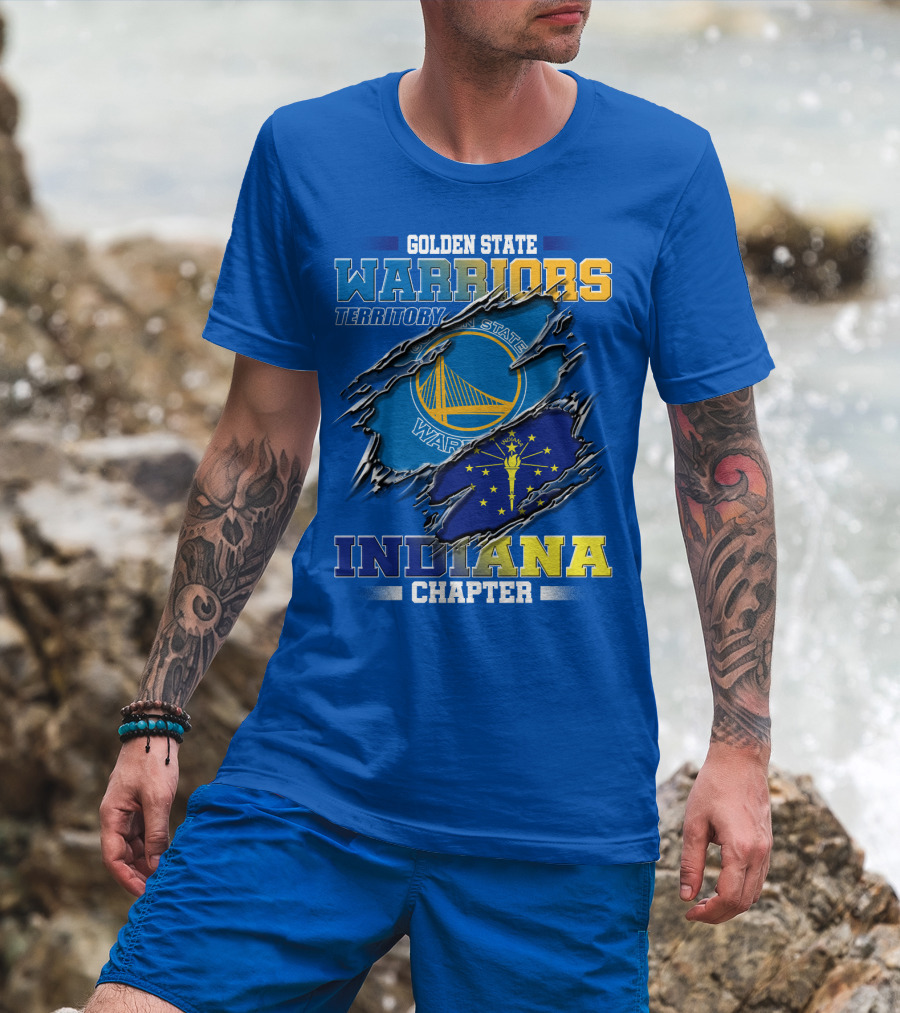 Golden State Warriors Territory Indiana Chapter T-Shirt