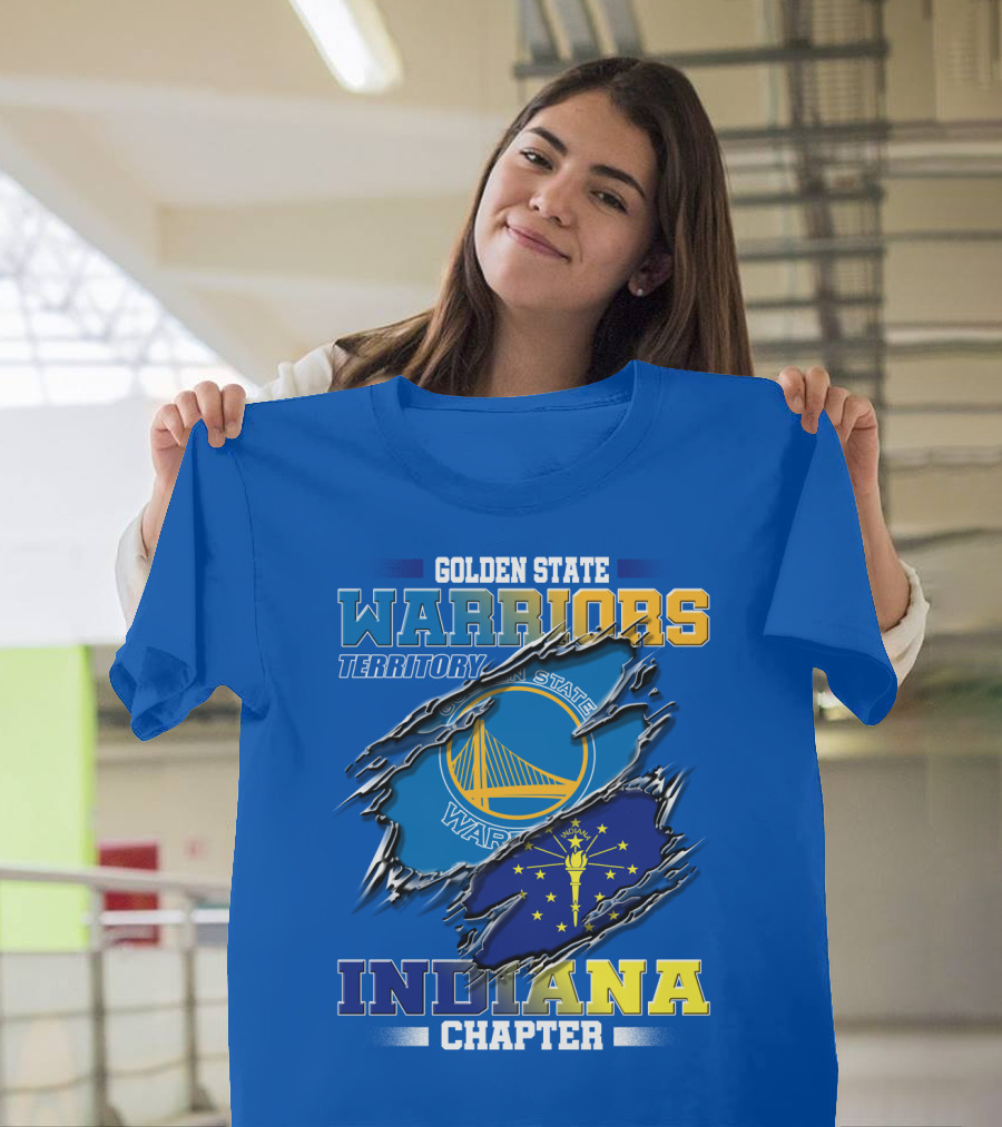 Golden State Warriors Territory Indiana Chapter T-Shirt