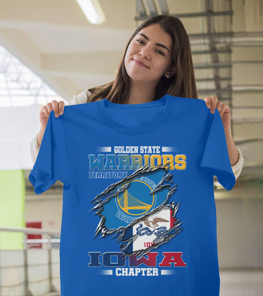 Golden State Warriors Territory Iowa Chapter T-Shirt