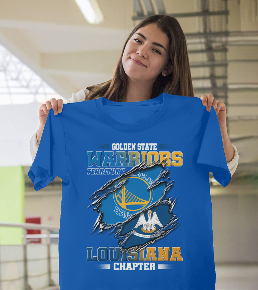 Golden State Warriors Territory Louisiana Chapter T-Shirt