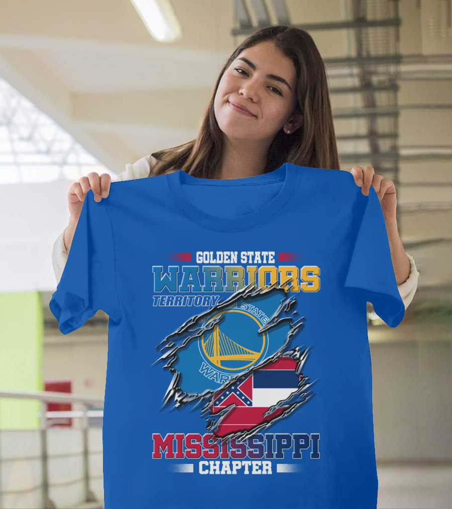 Golden State Warriors Territory Mississippi Chapter T-Shirt