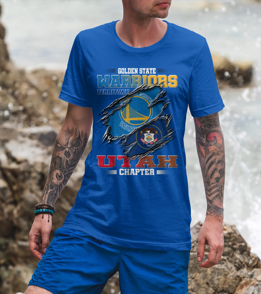 Golden State Warriors Territory Utah Chapter T-Shirt
