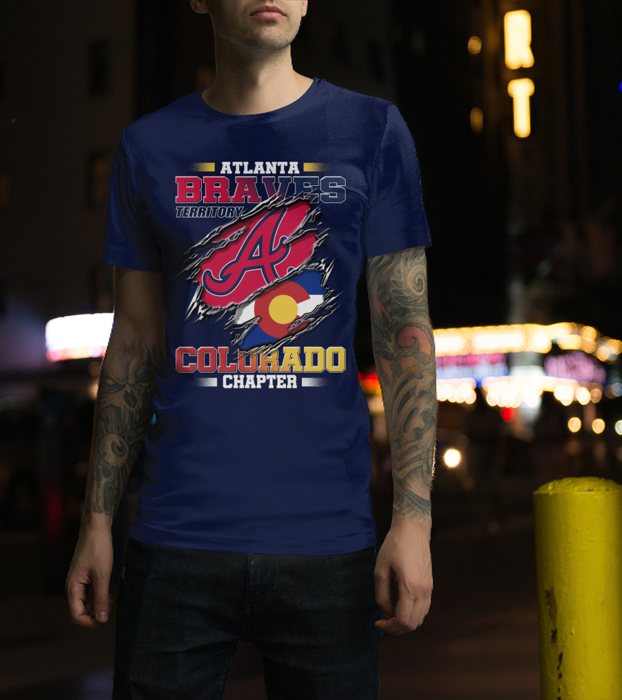 Atlanta Braves Territory Colorado Chapter T-Shirt
