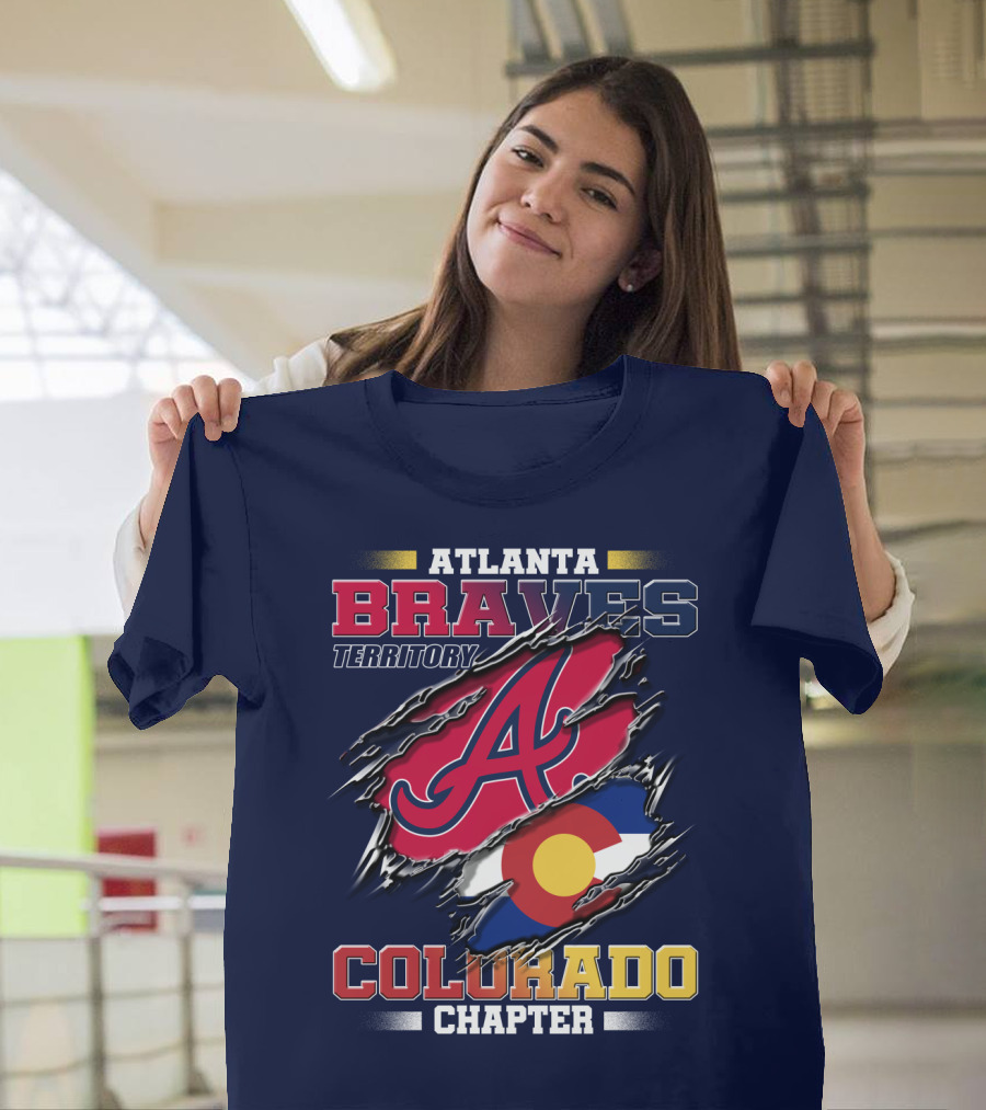 Atlanta Braves Territory Colorado Chapter T-Shirt