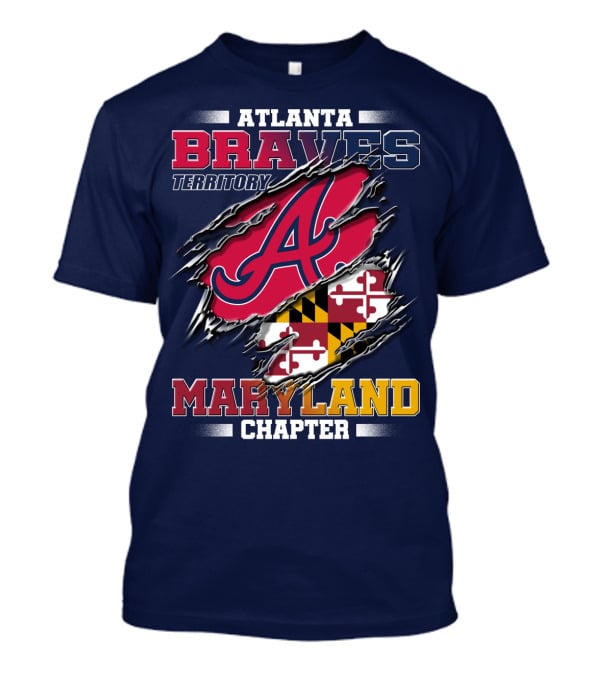 Atlanta Braves Territory Maryland Chapter T-Shirt