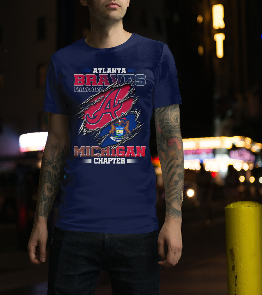 Atlanta Braves Territory Michigan Chapter T-Shirt