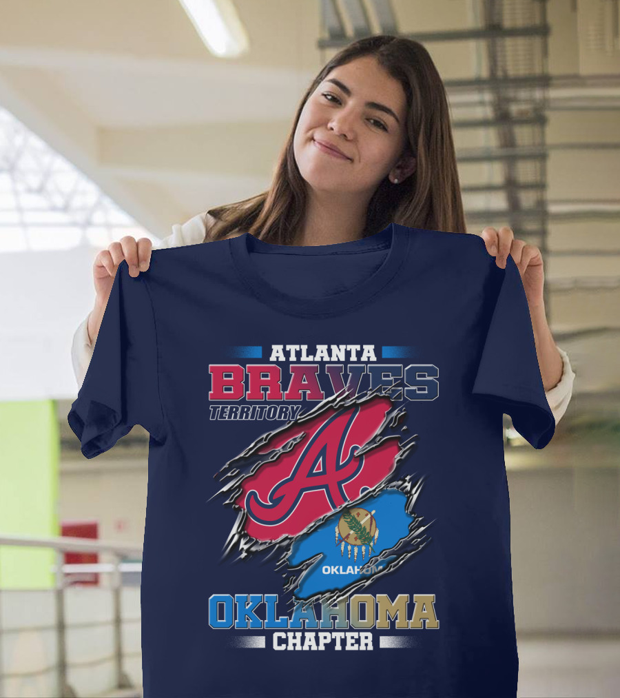 Atlanta Braves Territory Oklahoma Chapter T-Shirt