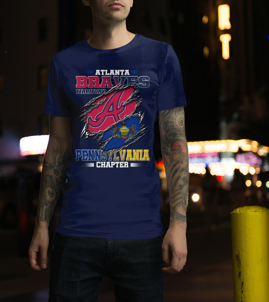 Atlanta Braves Territory Pennsylvania Chapter T-Shirt