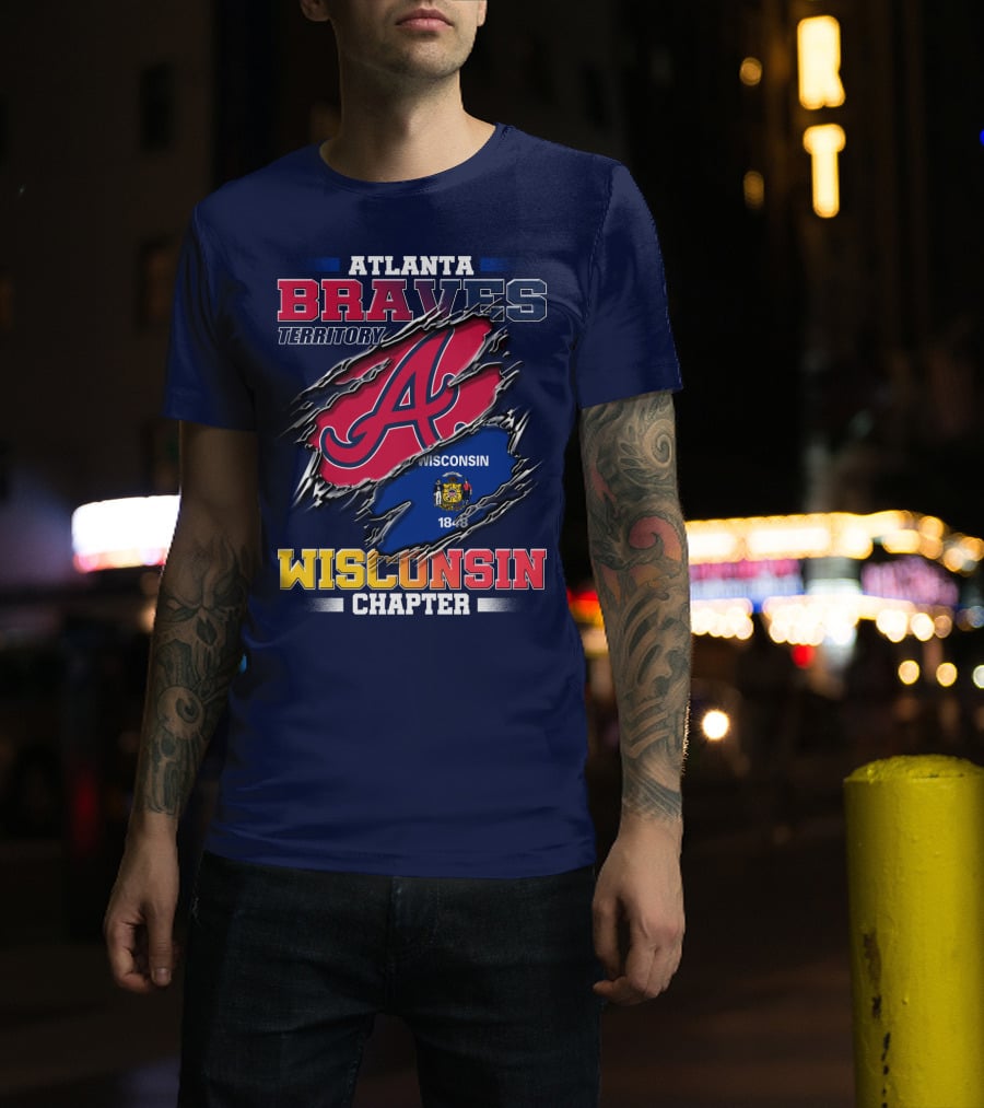 Atlanta Braves Territory Wisconsin Chapter 1848 T-Shirt