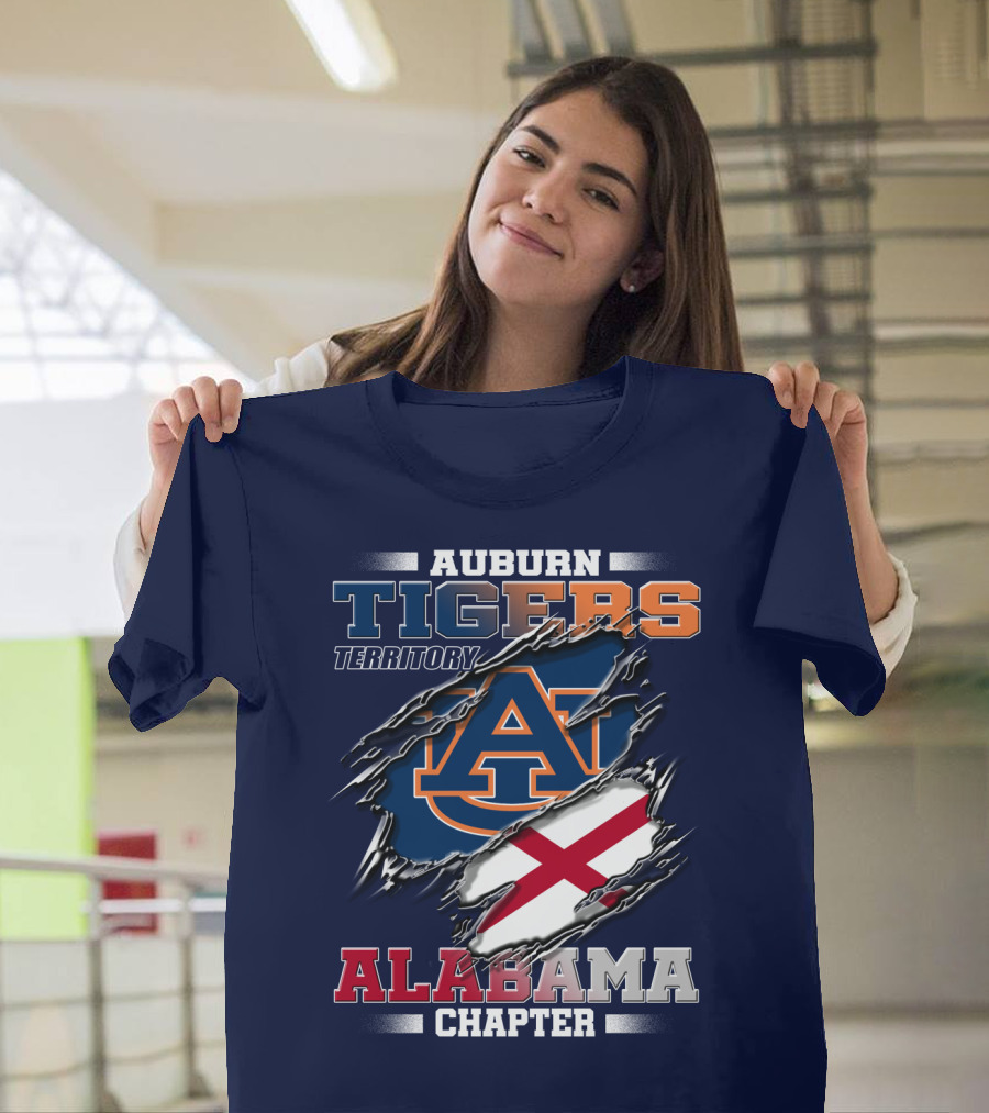 Auburn Tigers Territory Alabama Chapter T-Shirt