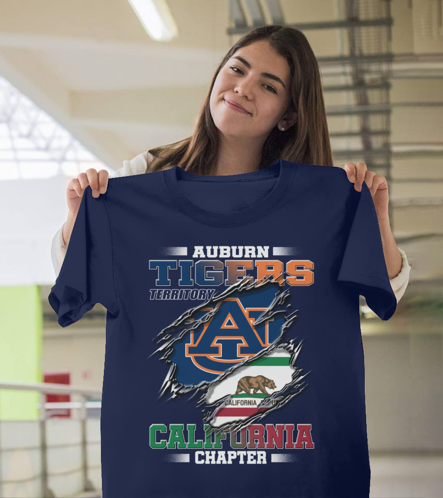 Auburn Tigers Territory California Chapter T-Shirt